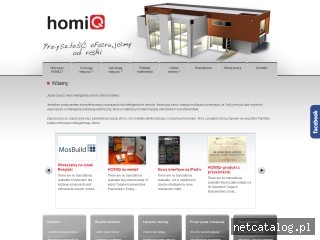 Zrzut ekranu strony www.homiq.com