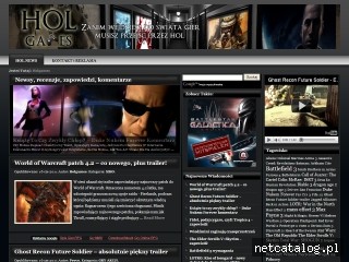 Zrzut ekranu strony hol-games.pl