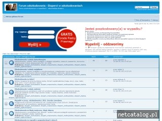 Zrzut ekranu strony www.forum-odszkodowania.eu