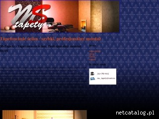 Zrzut ekranu strony www.mstapety.pl