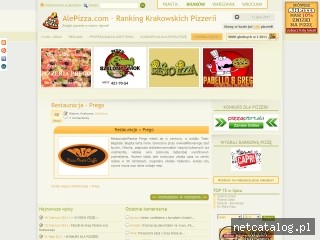 Zrzut ekranu strony www.alepizza.com