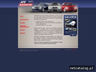 Zrzut ekranu strony www.auto-blacharstwo.com.pl