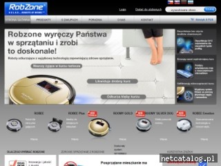 Zrzut ekranu strony www.robzone.pl