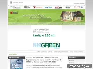 Zrzut ekranu strony www.odkurzaj.eu