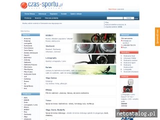 Zrzut ekranu strony www.czas-sportu.pl