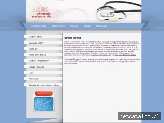 Zrzut ekranu strony www.akcesoriamedyczne.info