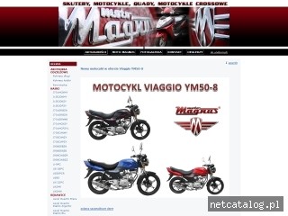 Zrzut ekranu strony www.moto-magnus.com.pl