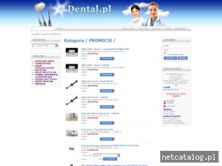 Zrzut ekranu strony www.e-dental.pl