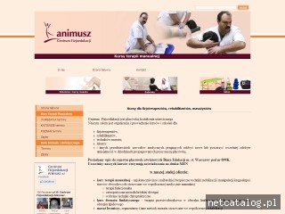 Zrzut ekranu strony www.fizjoedukacja.pl