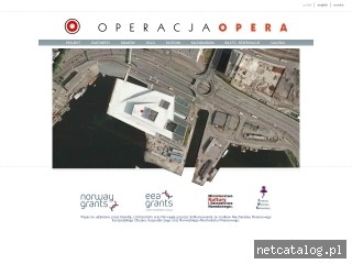 Zrzut ekranu strony www.operationopera.eu