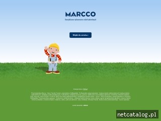 Zrzut ekranu strony www.marcco.net.pl