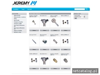 Zrzut ekranu strony www.jeremy.com.pl