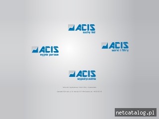 Zrzut ekranu strony www.acis.com.pl