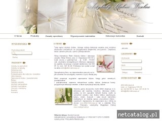 Zrzut ekranu strony www.efekt-dekoracje.pl