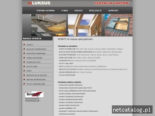 Zrzut ekranu strony www.mluksus.pl